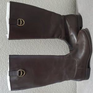 Ralph Lauren Leather Riding Boots